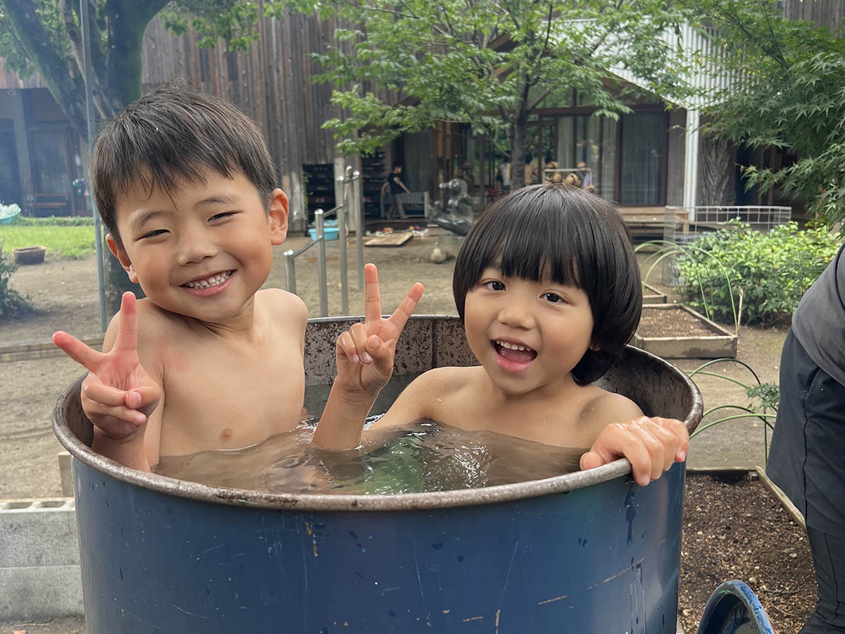 お泊り幼稚園