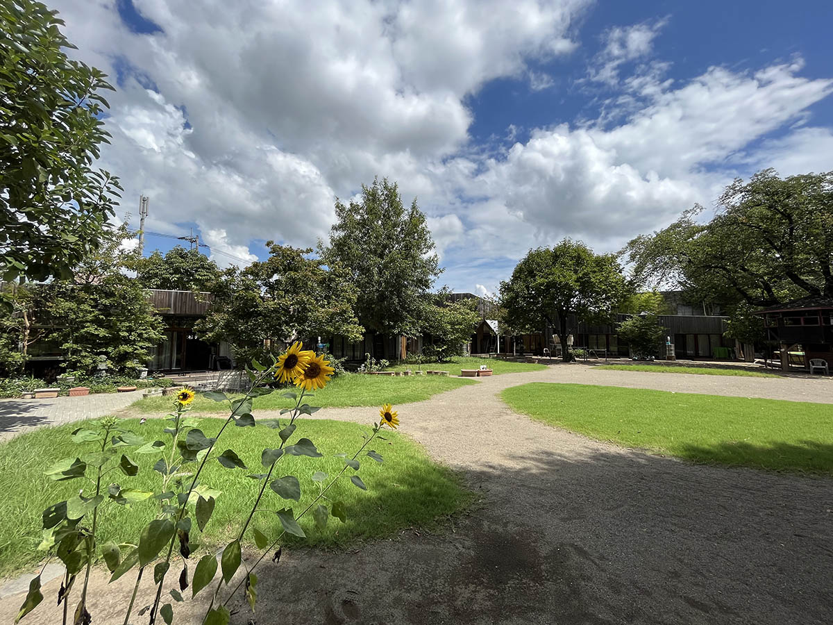 狭山ひかり幼稚園　園庭